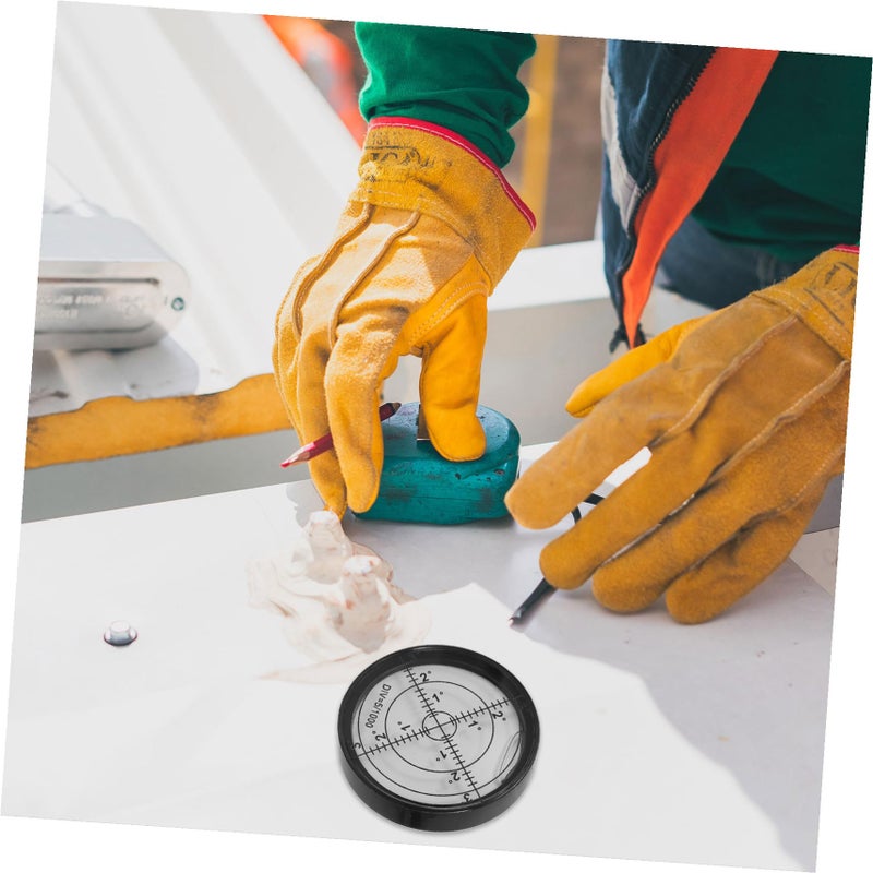 Precision Circular Bubble Level Tool with Clear Scale for Home Renovation and Construction - Image 5