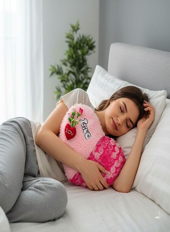 Tickles I Love You Heart Cushion Soft Stuffed Plush Toy Gifts for Boys & Girls Wedding Anniversary Birthday Valentine's Day (Size: 41 cm Color: Pink) - Image 2