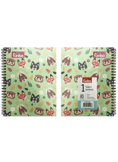 Funbo FUNBO-A5 Size, 80 Sheet Single subject notebook with PP cover(Cute Animals)  - Image 3
