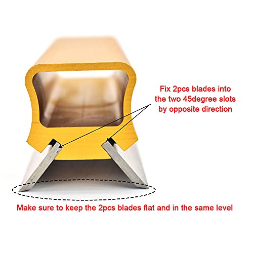 BLSGBUIDING 12" Jointer Planer Blade Sharpener, Woodworking Knife Sharpening Jig Aluminum - 1pack - Image 3