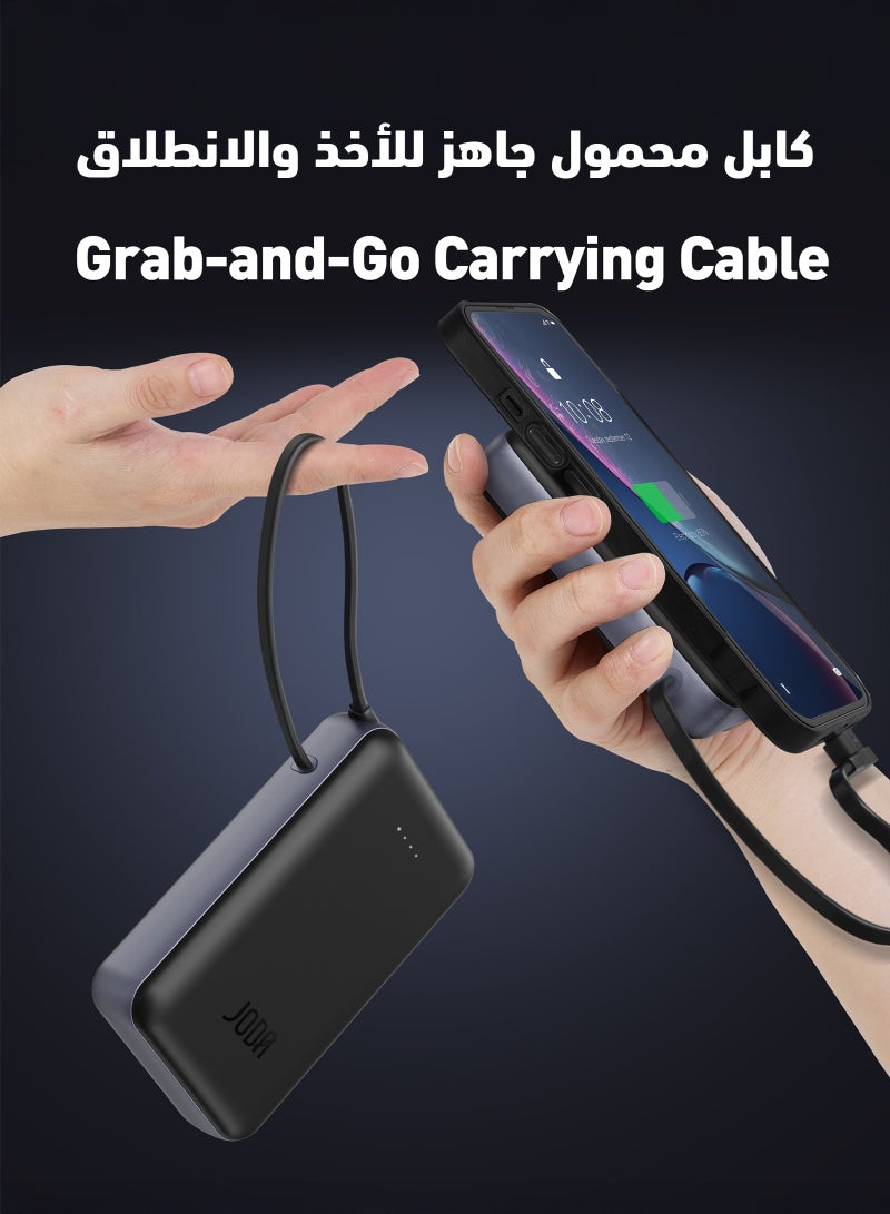 JODA MOVE 20000mAh Power Bank ⚡ | 2 USB-C Ports 🔌 | PD 20W Fast Charging 🚀 | Portable Charger for Phones & Tablets 📱💻 - Image 5