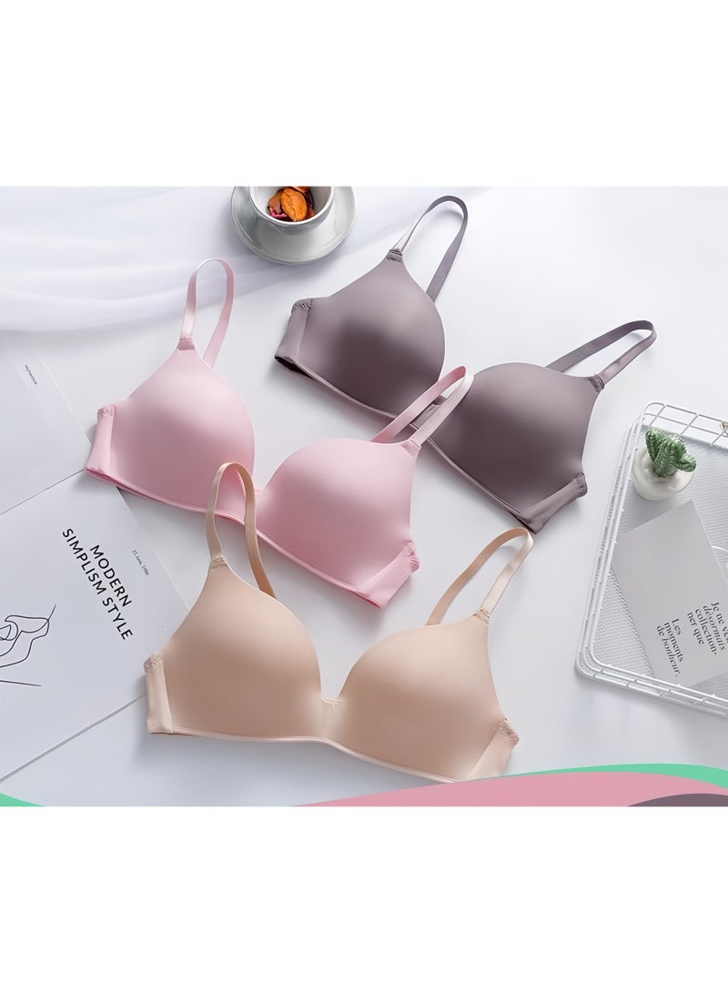 KUYING Brand New Comfortable Skin Friendly Breathable Bra  Set Of 3 - Image 1