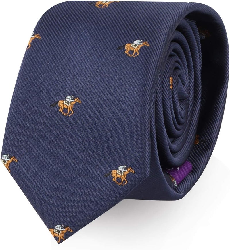 AUSCUFFLINKS Animal Ties | Woven Skinny Neckties | Groomsmen Wedding Ties | Work Ties for Him - Image 1