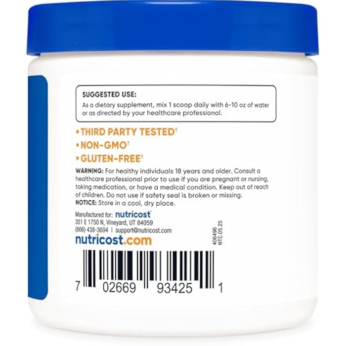 Nutricost LongJack (Eurycoma Longifolia) 100:1 Extract Powder 100 Grams - Image 4