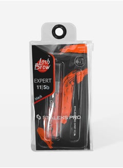 STALEKS PRO Eyebrow tweezers black - EXPERT 11 | TYPE 5b (point)  - Image 4