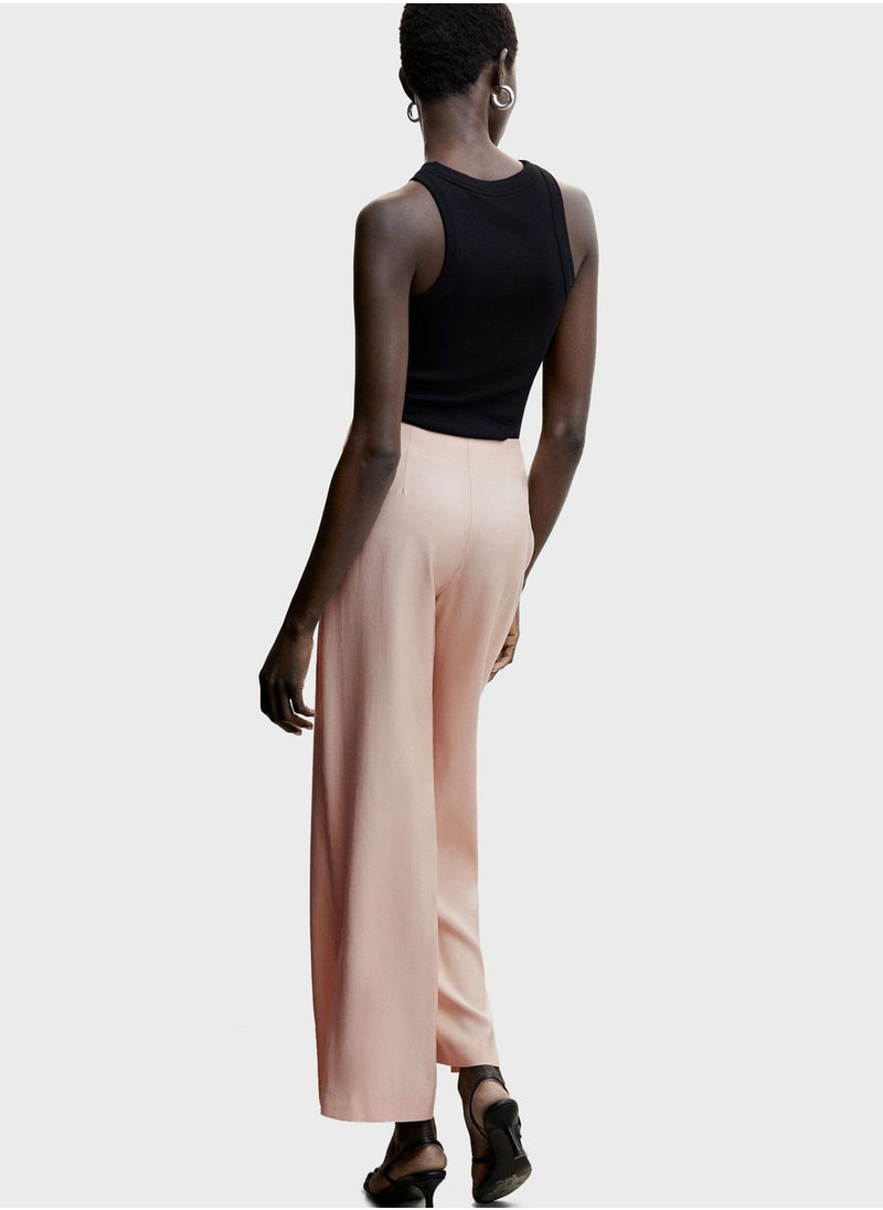 MANGO - Wide Leg Pants - Image 1