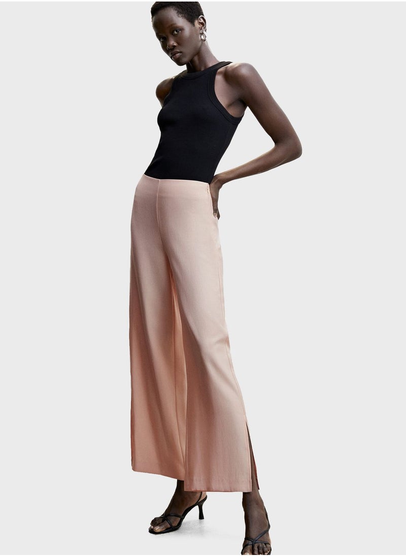 MANGO - Wide Leg Pants - Image 1