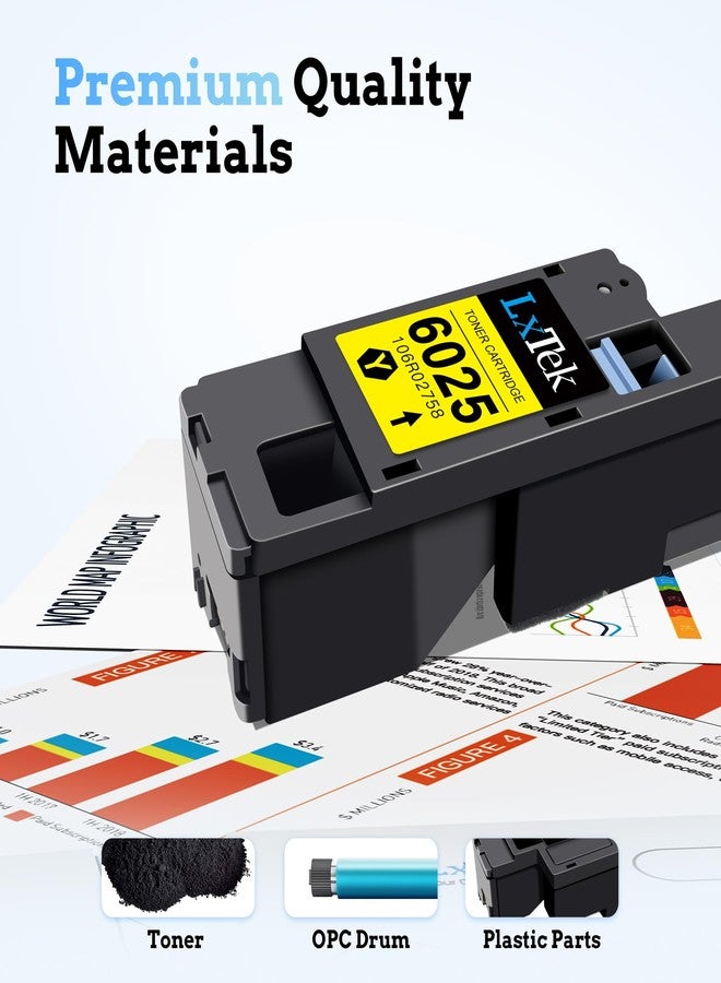 LxTek Remanufactured Toner Cartridge Replacement for WorkCentre 6027 6025 - Image 4