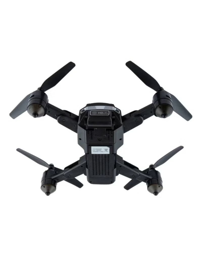JAJEEK - Pihot P40 Multifunctional Portable Mini Drone with Remote Control, Adjustable and App-Controlled, HD Camera, Foldable Design, Carrying Case Included – Black - Image 1
