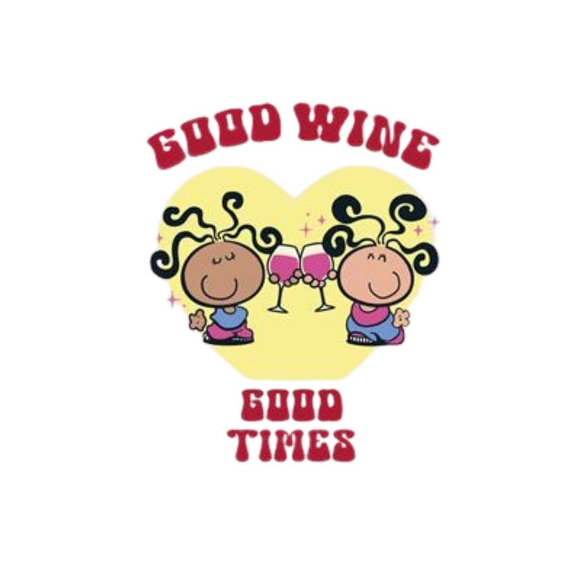 UK Greetings Bubblegum Blank Congratulations Good Wine Greeting Card - Image 1