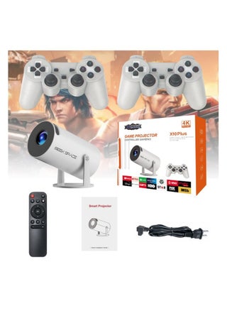 X10 Plus Portable Multimedia Projector with 2000 Built-in Retro Games – Home Theater Projector for Movies, Gaming, and Entertainment – LED Projection with HDMI/USB Input, Remote Control – Ideal for Family Fun, Kids, Parties & Indoor Play - pzsku/Z9608666CEE7D039DEE75Z/45/1751373598/09389d37-ad43-4a3d-82b5-02dd53a5eb3d