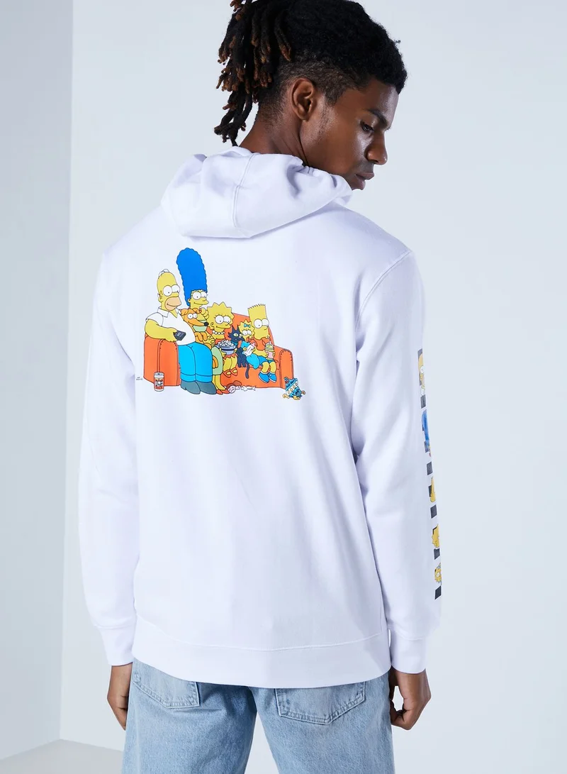 VANS Simpsons Logo Hoodie