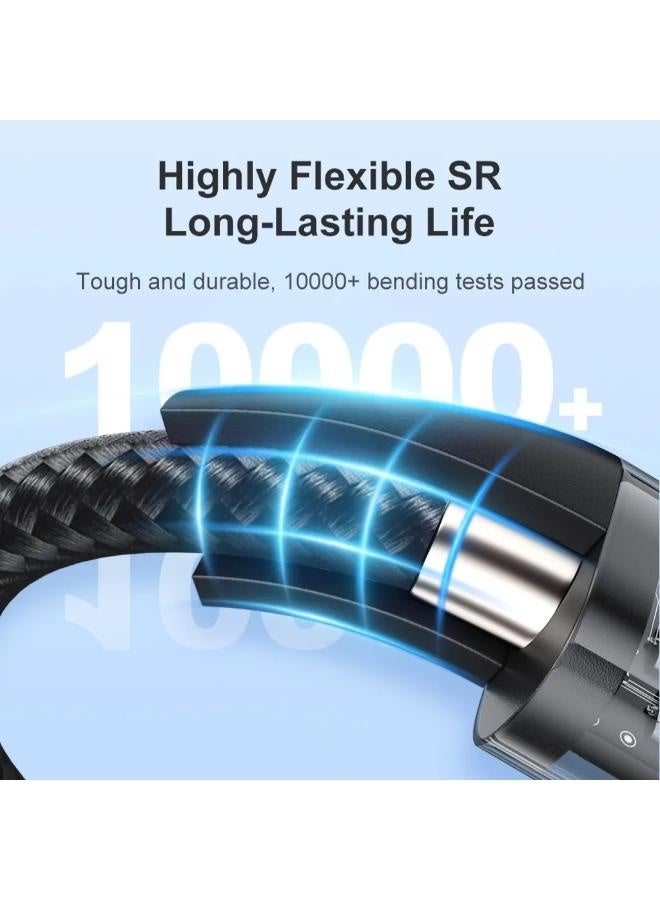 جوي روم S-A12 Interstellar Series 30W Data Cable (Type-C to Lightning) 1.2m black - Image 4