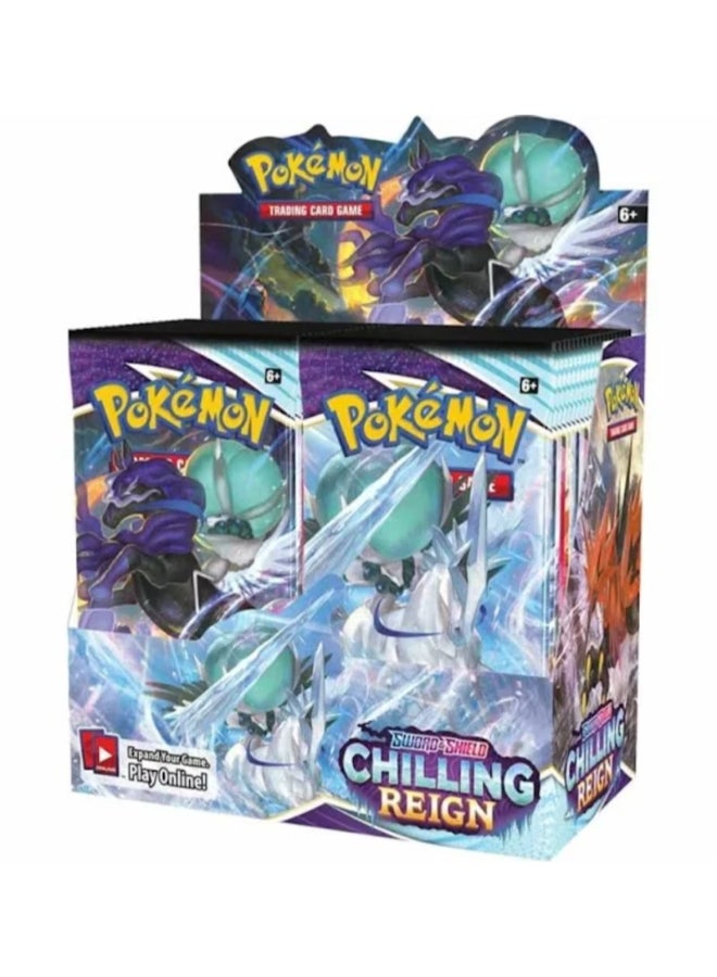 Pokemon Pokémon TCG Sword & Shield—Chilling Reign Booster Pack, 10 Trading Cards, Random Assorted Pack Artwork, Collectible Card Game Expansion - Image 5