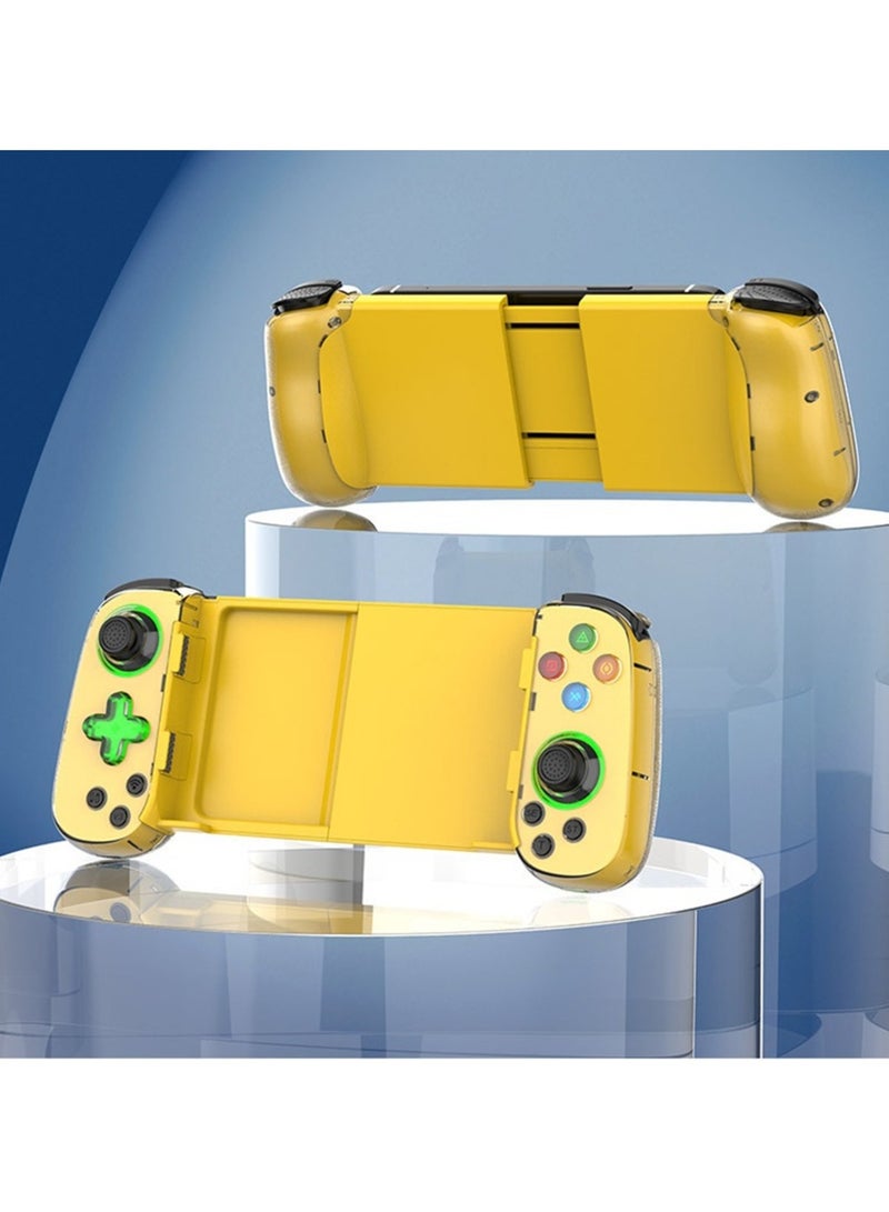 general Classic Stretching Gamepad D7 Wireless Gaming Controller Stretch 127-180mm/5-7.1inch for Android/iOS/Win7 10 11/Mac OS/Switch Play Xbox/PS Console Games with Hall Effect Joysticks, Hall Rocker, Quick trigger, Turbo function, Auto function, 6-Axis Gyro, ABXY Button - Image 1