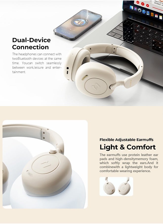 havit - Bluetooth Headset, Wireless Headset, 76 Hours Long Endurance, Hybrid Active Noise Reduction, Compatible with Apple and Android - Image 1