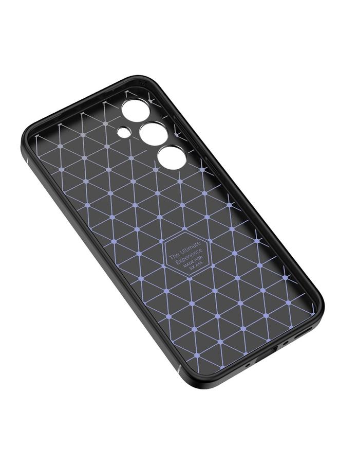 اس-توب جراب لهاتف Samsung Galaxy A55 مصنوع من مادة TPU المقاومة للصدمات وملمس الليتشي - Image 3