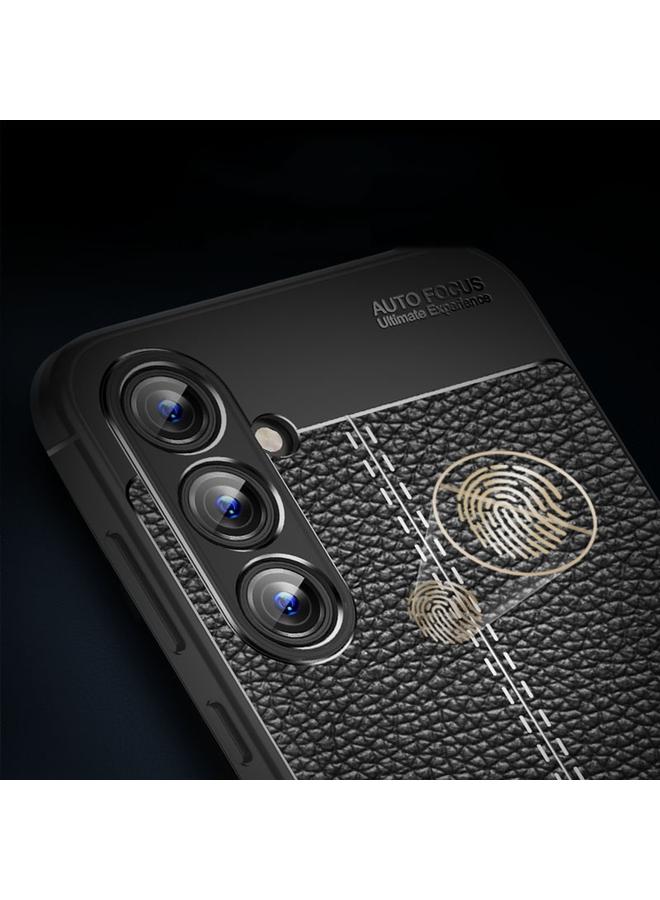 اس-توب جراب لهاتف Samsung Galaxy A55 مصنوع من مادة TPU المقاومة للصدمات وملمس الليتشي - Image 5