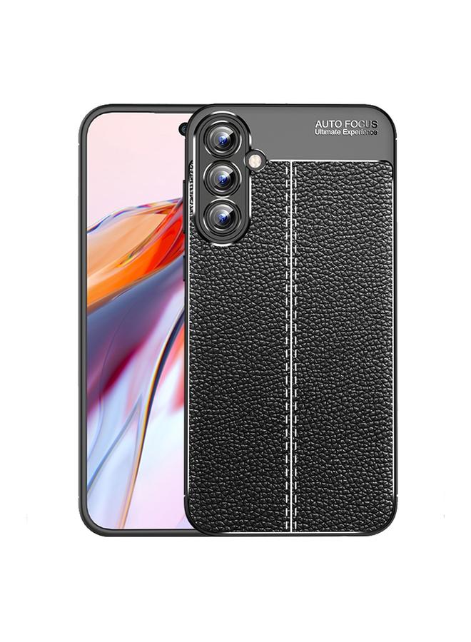 اس-توب جراب لهاتف Samsung Galaxy A55 مصنوع من مادة TPU المقاومة للصدمات وملمس الليتشي - Image 1