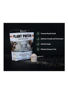 SNAP SUPPLEMENTS Plant Protein Vegan Protein Powder Vanilla 21g Protein,18 Amino Acids 30 serving With Nitric Oxide Boosting Ingredients,With Nitric Oxide Boosting Ingredients - Dietary Supplement 30 sarving Net WT 868 g  - Image 5