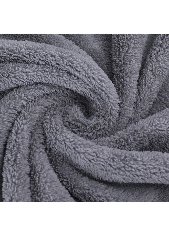 Generic - Baby Bath Towel, Ultra Soft Baby Hooded Towels, Baby Cape Bath Towel, Absorbent Bath Towels, Baby Bathrobes (Grey Elephant, 80*80 cm) - Image 1