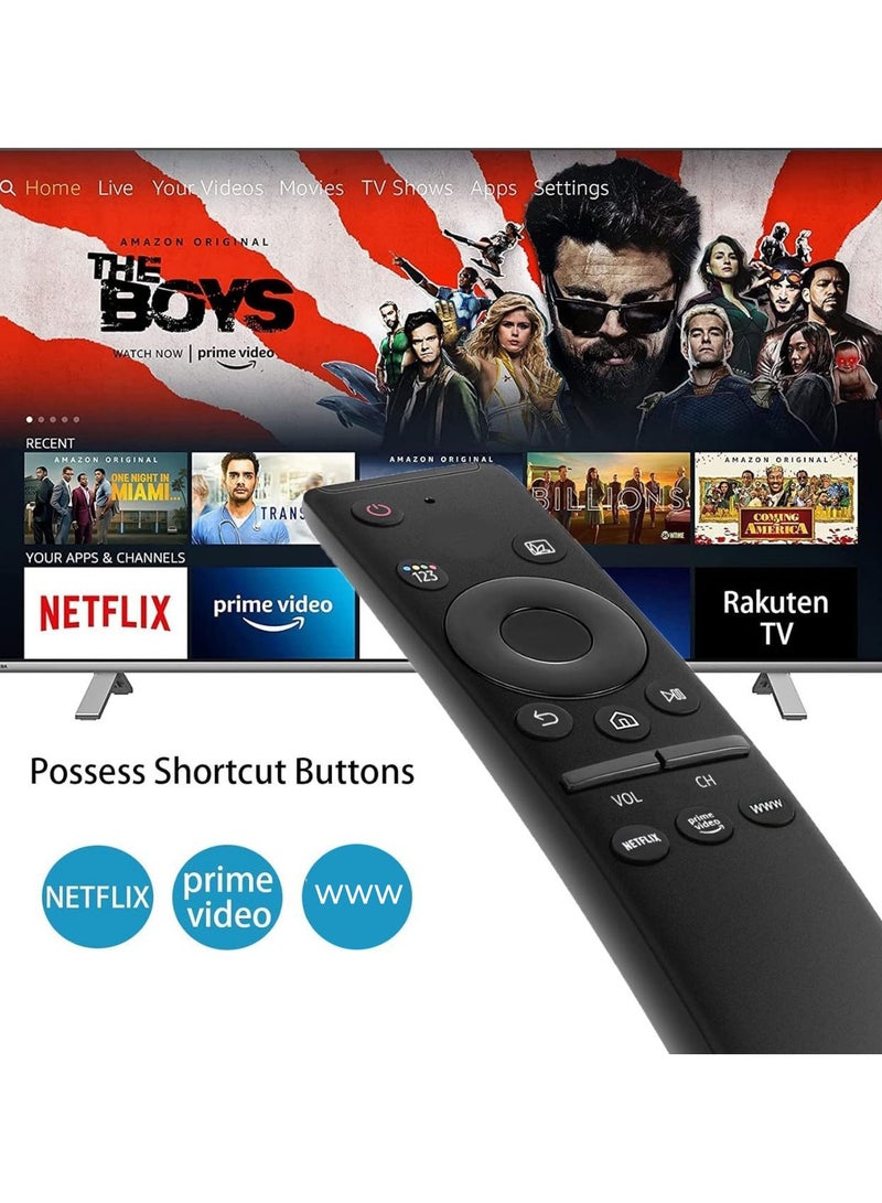 Eworld Universal Remote Control for Samsung Smart TV Replacement of HDTV 4K UHD Curved QLED and More with Netflix Prime Video Buttons - Image 2