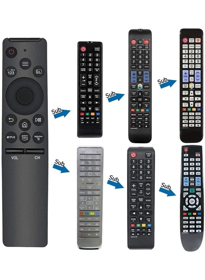 Eworld - Universal Remote Control for Samsung Smart TV Replacement of HDTV 4K UHD Curved QLED and More with Netflix Prime Video Buttons - Image 1