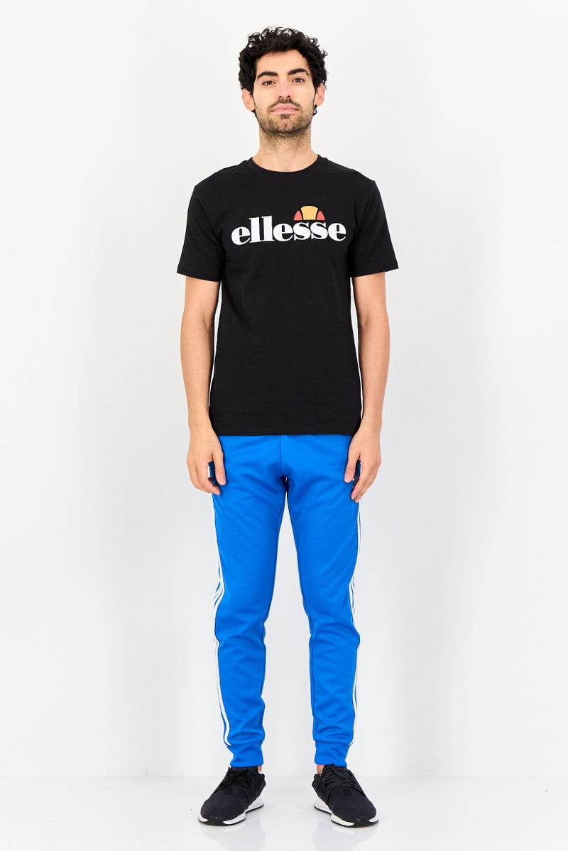 Ellesse Men Sportswear Fit Short Sleeve Outdoor T-Shirt, Black - Image 3