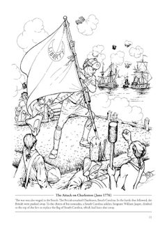 Picture the Past™: The American Revolution: Historical Coloring Book  - Image 3