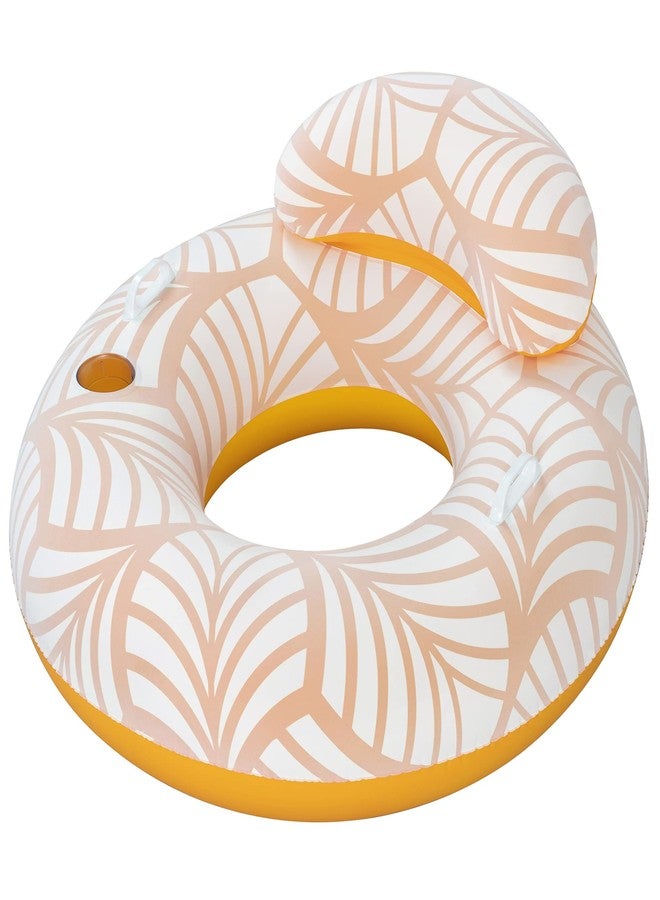 H2O Go Bestway H2OGO! Comfort Plush Deluxe Inflatable Swim Tube 46.5" - Image 1