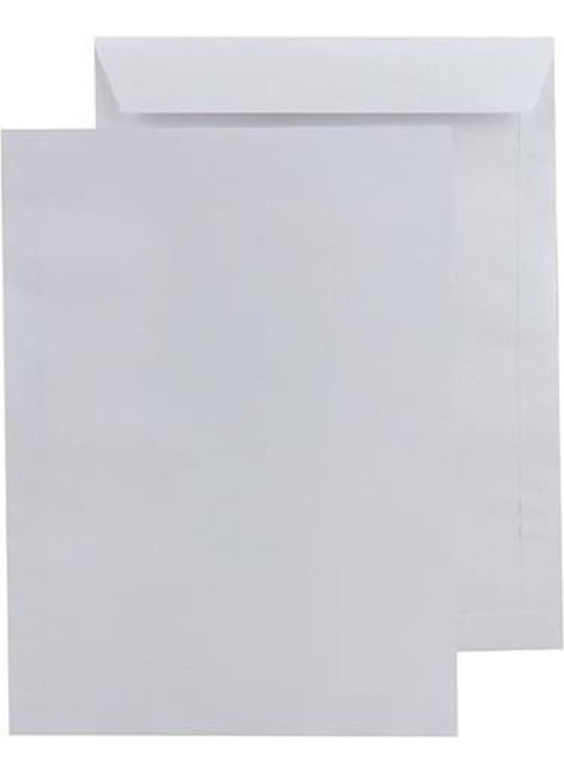 Diplomat - 100 Pieces Silicone 110 gr 24X32 cm Bag Envelope White - Image 1