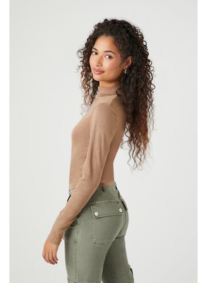 FOREVER 21 بلوزة ضيقة بياقة مدورة - Image 2