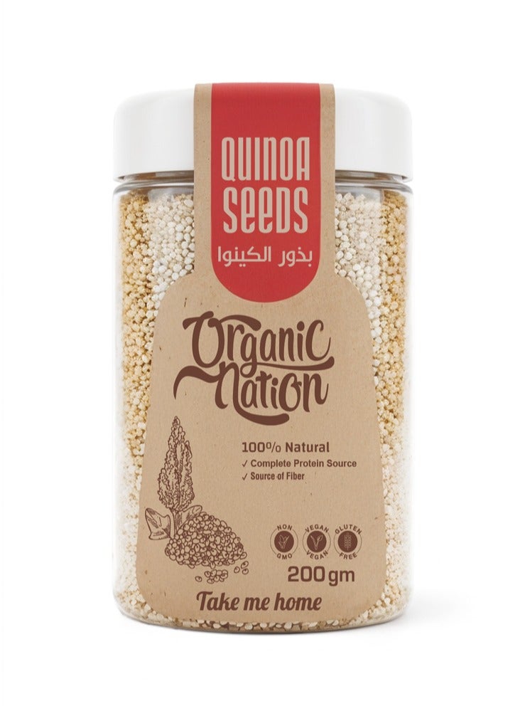 اورجانيك نيشن بذور الكينوا-200جم - Image 1