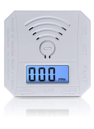 Carbon Monoxide Detector, CO Gas Monitor Alarm Detector CO Sensor with LED Digital Display and Sound Warning for Home, Depot, Battery Powered - pzsku/Z96095125BF0D74560F0DZ/45/_/1723025699/3fa81a24-f146-4490-a706-6f62fa67a0af