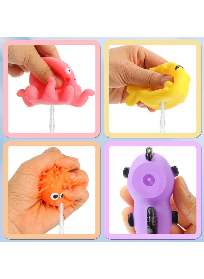 شيندل 16 قطعة من ألعاب الاستحمام، مجموعة ألعاب حمام سباحة للأطفال الصغار، ألعاب حيوانات عائمة، شبكة صيد، ألعاب سباحة آلية، ألعاب حمام سباحة للأطفال الصغار من سن 2 إلى 4 سنوات، وقت الاستحمام في حمام السباحة للرضع من البنات والأولاد - Image 4