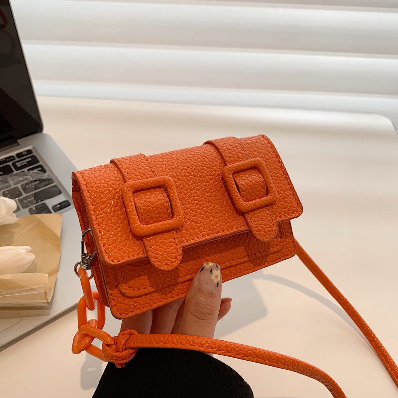 2022 Trendy Cambridge Satchel Womens Shoulder Bag Orange