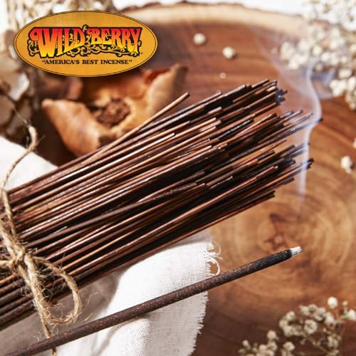 Wild Berry Incense Sticks - Patchouli - Classic Fragrance with Jasmine and Cedar Wood - Hand Dipped in The USA (100 Count) - Image 2