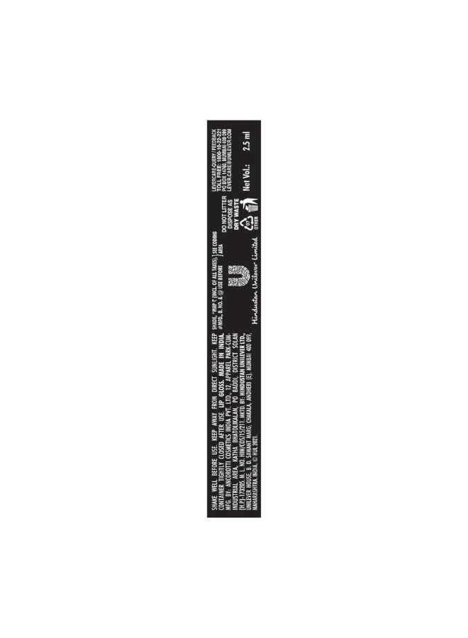 Elle 18 OMG Lip Gloss, Glossy Finish, Brownie Babe, Non-sticky Formula, Light-weight, Moisturising, Infused with Rapeseed and Jojoba Oil, Full Coverage| 2.5ml - Image 5