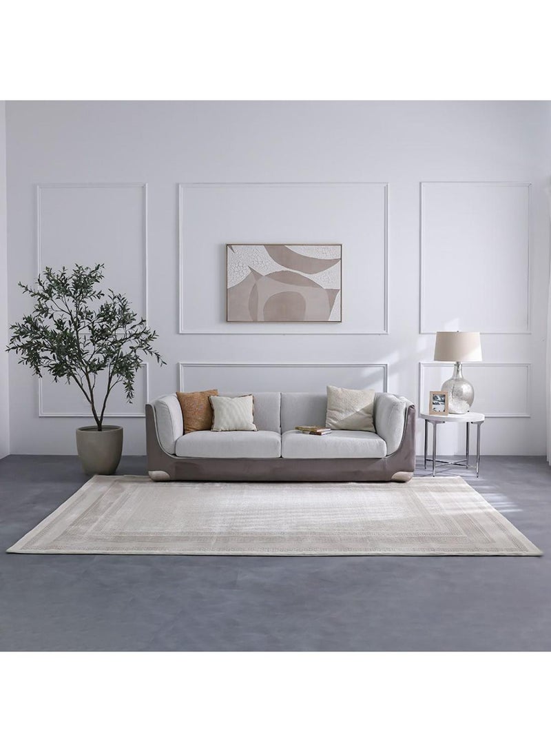 DANUBE HOME Modern Mose Rug  Polypropylene + Polyester Area Rug Floor Covering L230xW160cm-White Multi  - Image 5