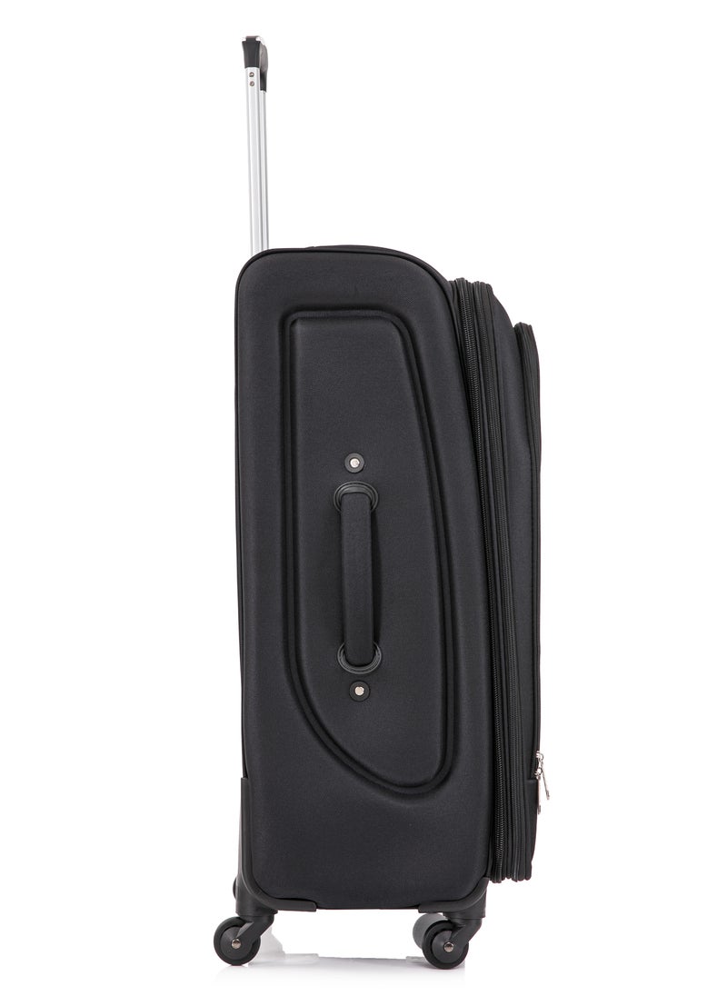 STARLIFE - 4 Piece Softside 4 Wheels Trolley Luggage Set With Number Lock 20,24,28,32 Inches - Image 1