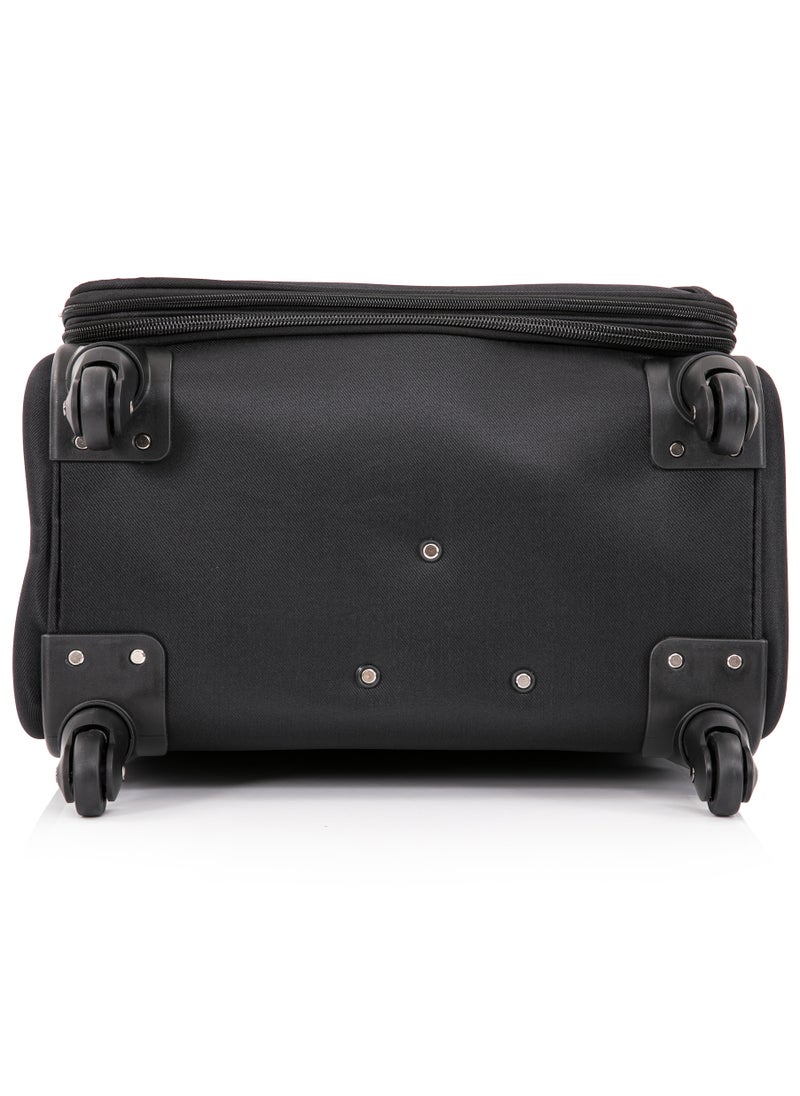 STARLIFE - 4 Piece Softside 4 Wheels Trolley Luggage Set With Number Lock 20,24,28,32 Inches - Image 1