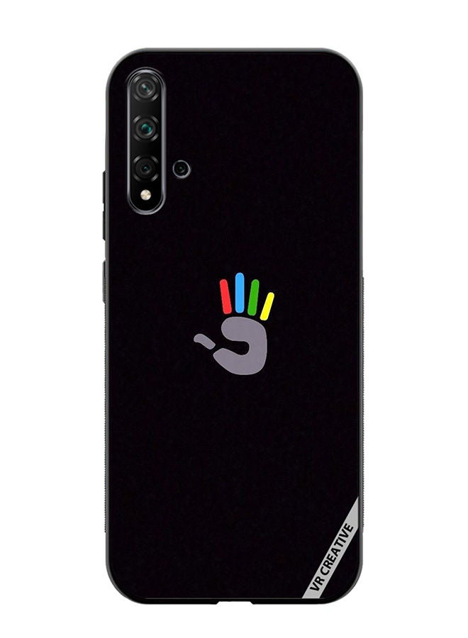 VR CREATIVE Protective Case Cover For Huawei Nova 5T Colorful Hand Design Multicolour - Image 1
