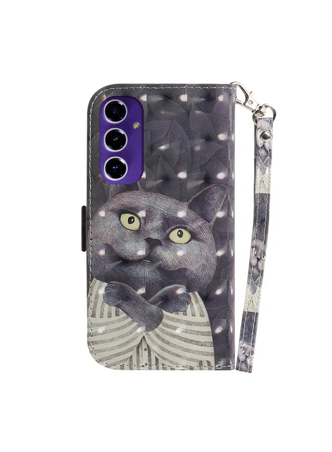 S-TOP Case For Samsung Galaxy A16 5G 3D Colored Horizontal Flip Leather Phone Case - Image 3