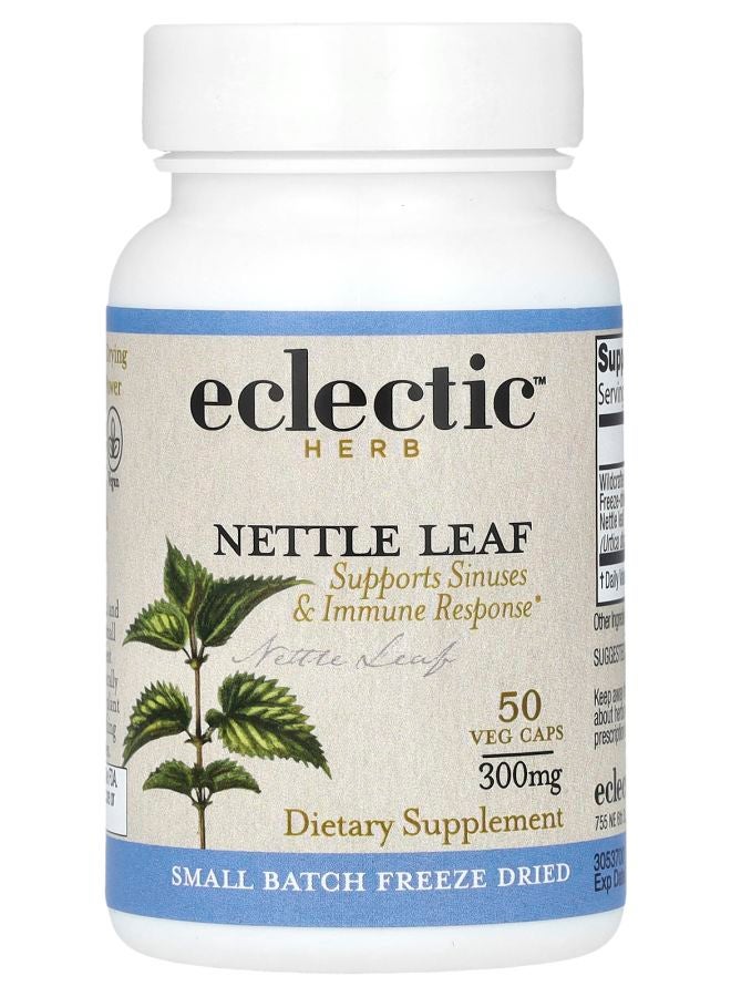 Freeze Dried Nettle Leaf 300 mg 50 Veg Caps