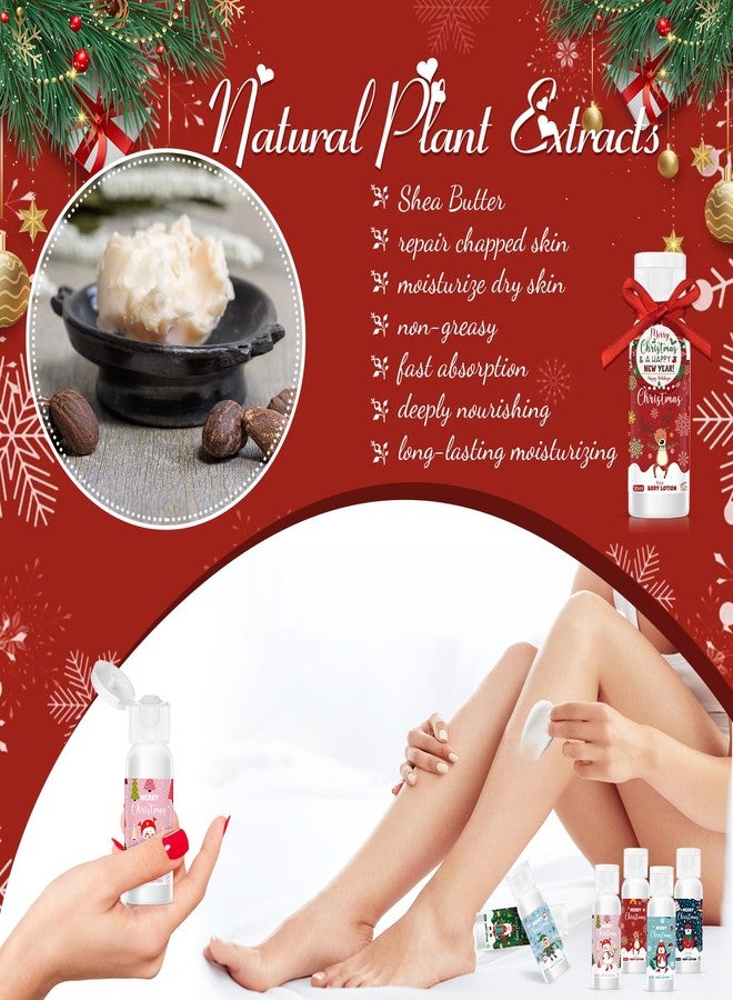 Dimsile 24 Set Christmas Hand Cream Gift Moisturizing Hand Lotion for Women Travel Size Lotion for Christmas Party Favors with Card for Xmas Mother Teacher Stocking Stuffer - Image 4