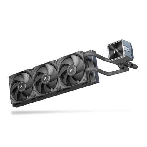 ANT Esports ProLab Design AI360 LC AIO Liquid Cooler|Up to Intel® LGA1851, AMD® AM5/Threadripper|High-Performance FAN (2200 RPM, 4.5 mmAq)|High Density Radiator|WireFree FANs PWM Control| 5 Year Warranty - Image 1