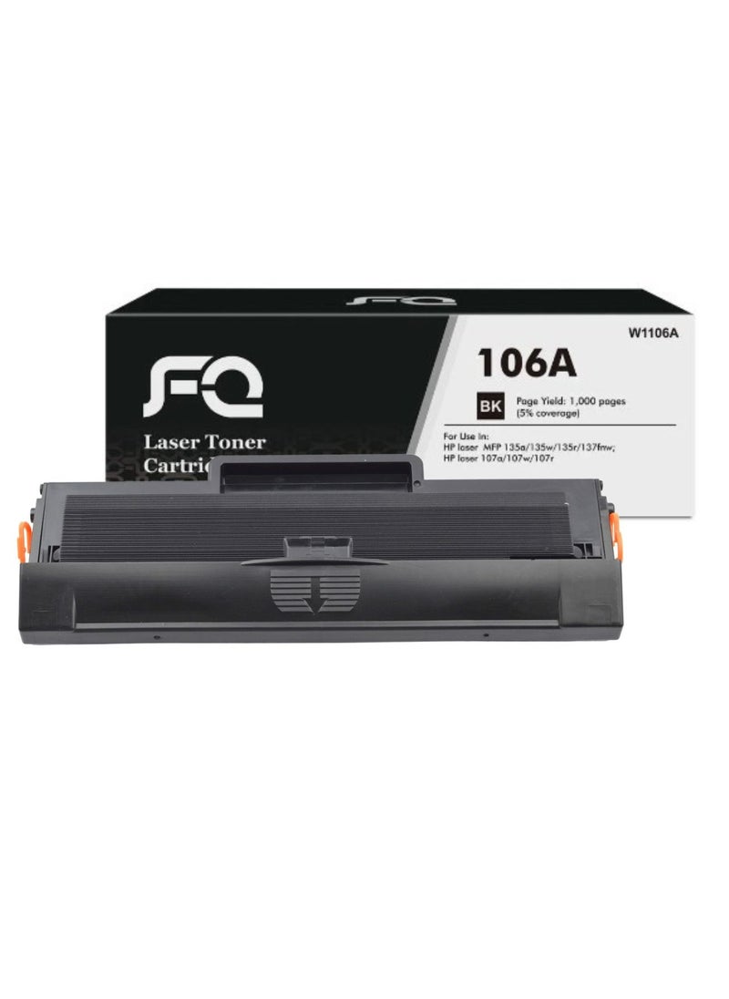 أف كيو - اف كيو حبر طابعة ليزر 106A)  W1106A) متوافق مع  107a 107r 107w MFP 135a 135r 135w MFP 135wg 137fnw 137fطابعات اتش بي - Image 1