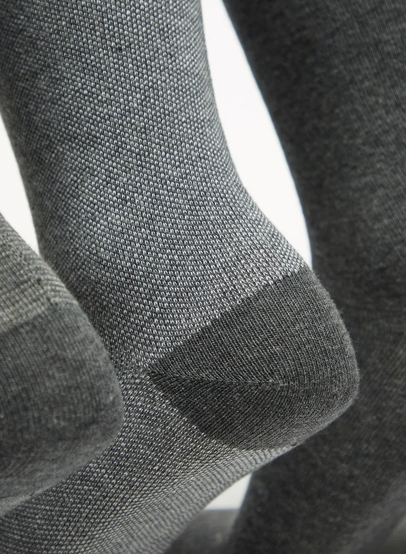 DUCHINI 5 Pack Essential Socks