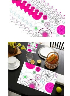 Generic 6pcs Kitchen Tablecloths 28*40cm +6pcs Cup Coasters  - Image 1