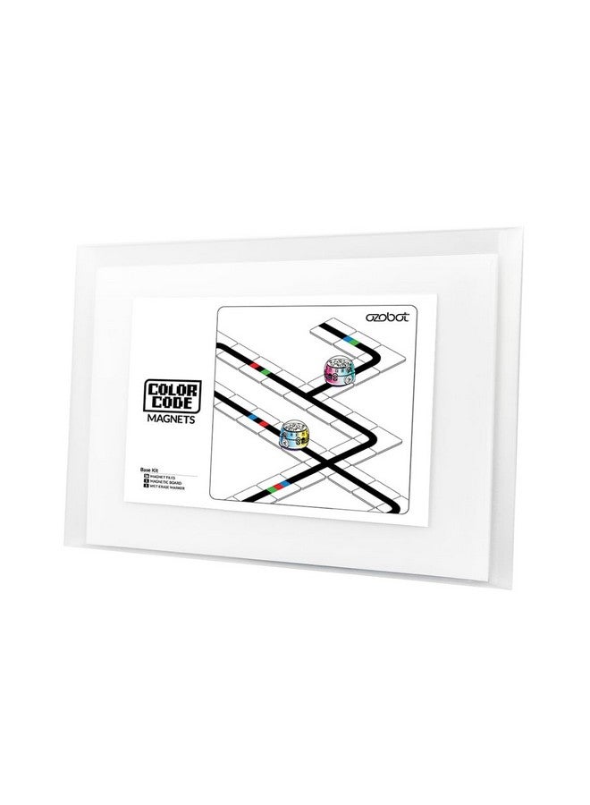 Ozobot Color Code Magnets Base Kit: Interactive Coding Learning Tool for Kids Ages 5+, Enhances Logic & Problem-Solving Skills, Classroom Education, 36 Tiles, Evo Required Not Included - Image 1